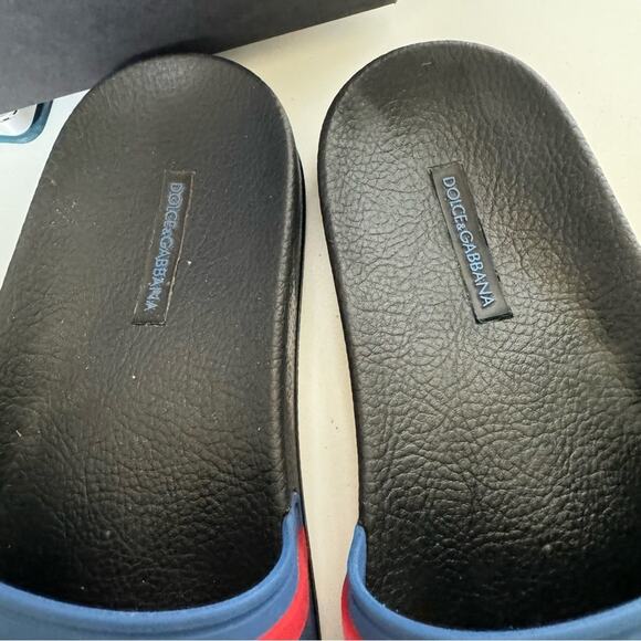 Dolce & Gabbana Rubber Unisex Pool Slides main image 4